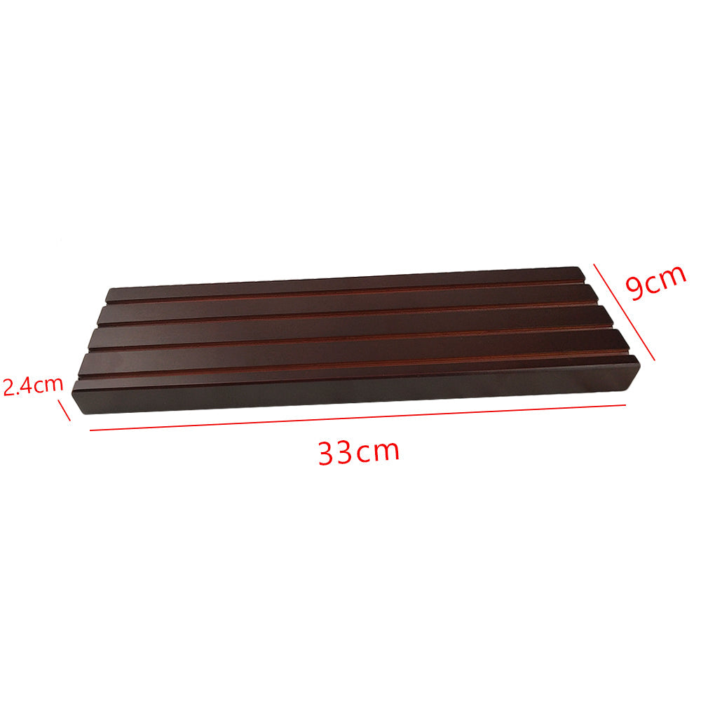 4 Rows Cherry Plank Challenge Coin Display mysite