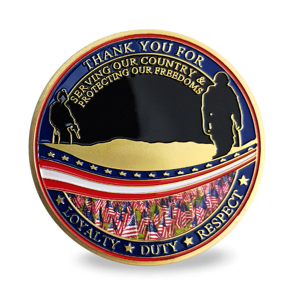 Serving Our Country Veteran Challenge Coin mysite