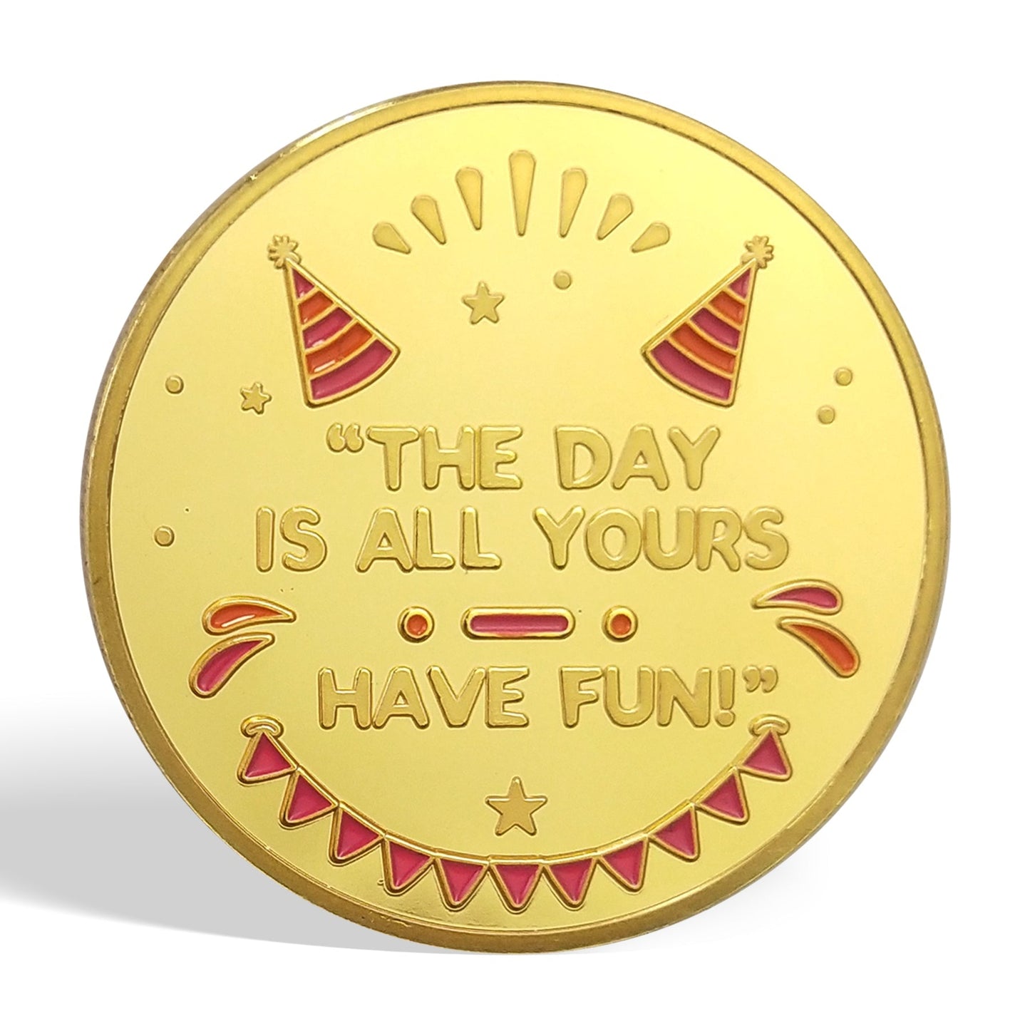 Happy Birthday Coin -Laughing and crying cake mysite