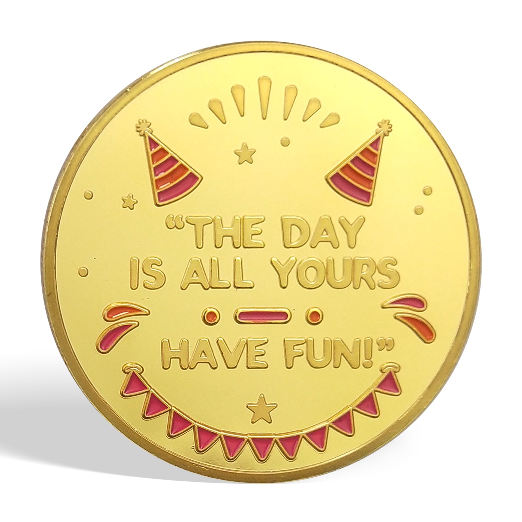 Happy Birthday Coin -Laughing and crying cake mysite