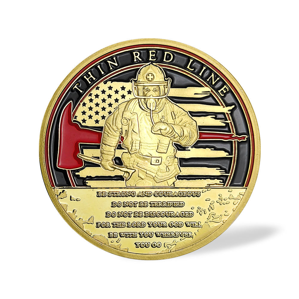 Firefighter Poker Challenge Coin mysite