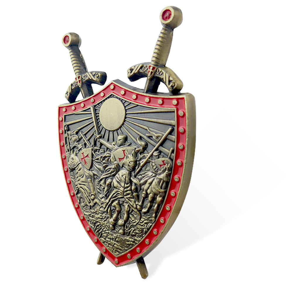Knights Templar Double Sword Challenge Coin mysite