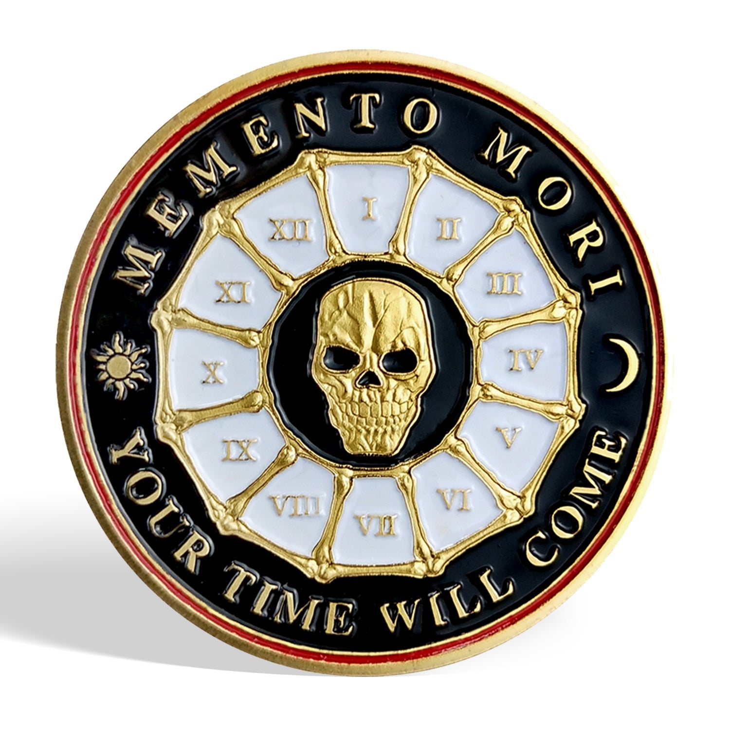 Memento Mori Coin-Momento Mori Coins for Daily Stoic Practice, Remember to Live EDC Coin mysite