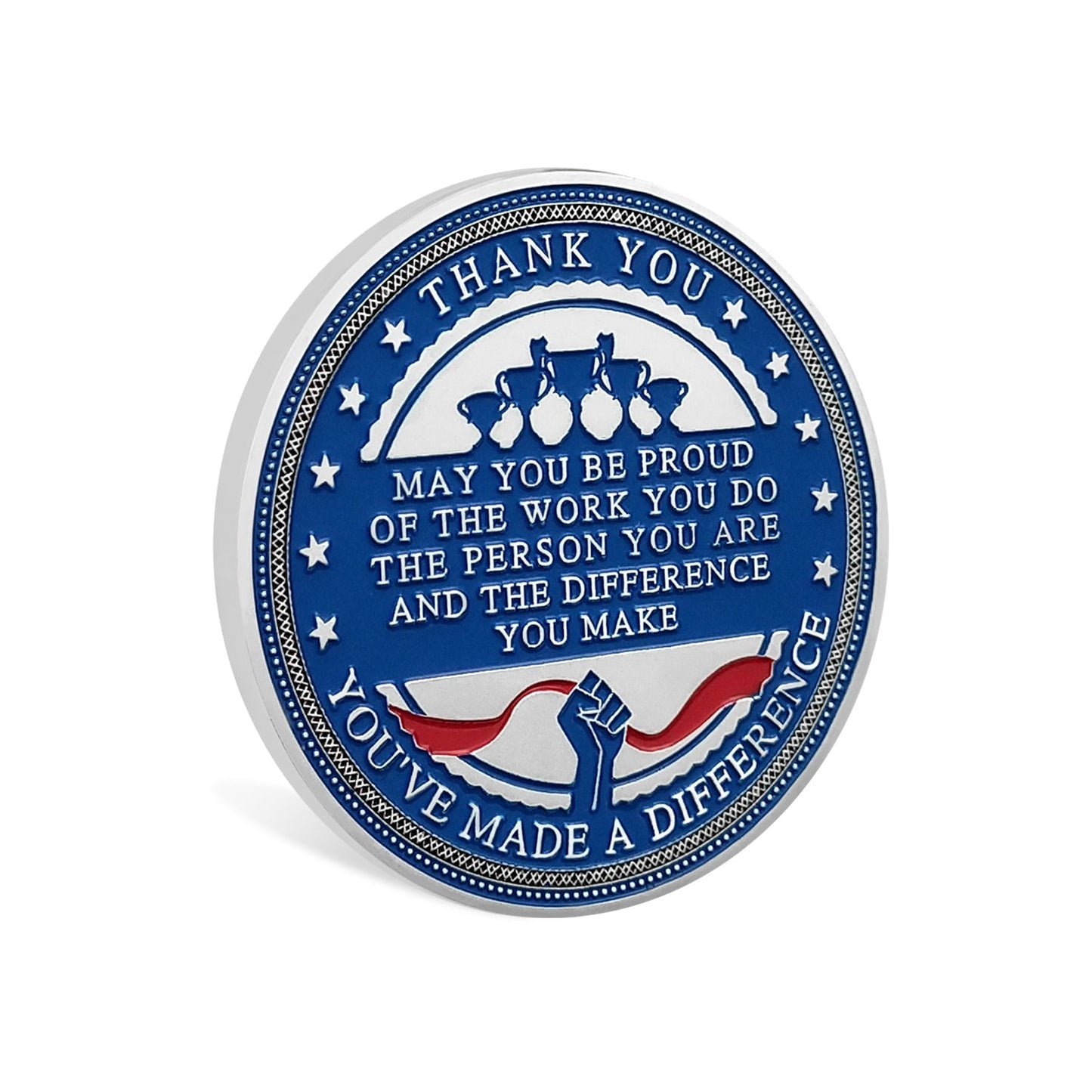 Encouragement Challenge Coin-Employee Appreciation Gifts Inspirational Thank You Coin for Students and Cowokers-Team Spirit mysite