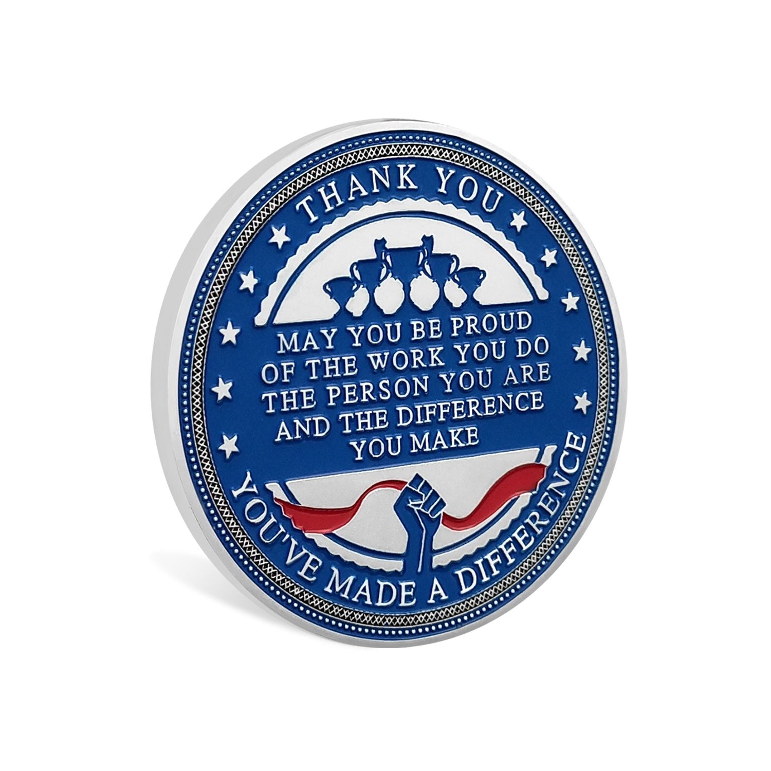 Encouragement Challenge Coin-Employee Appreciation Gifts Inspirational Thank You Coin for Students and Cowokers-Team Spirit mysite