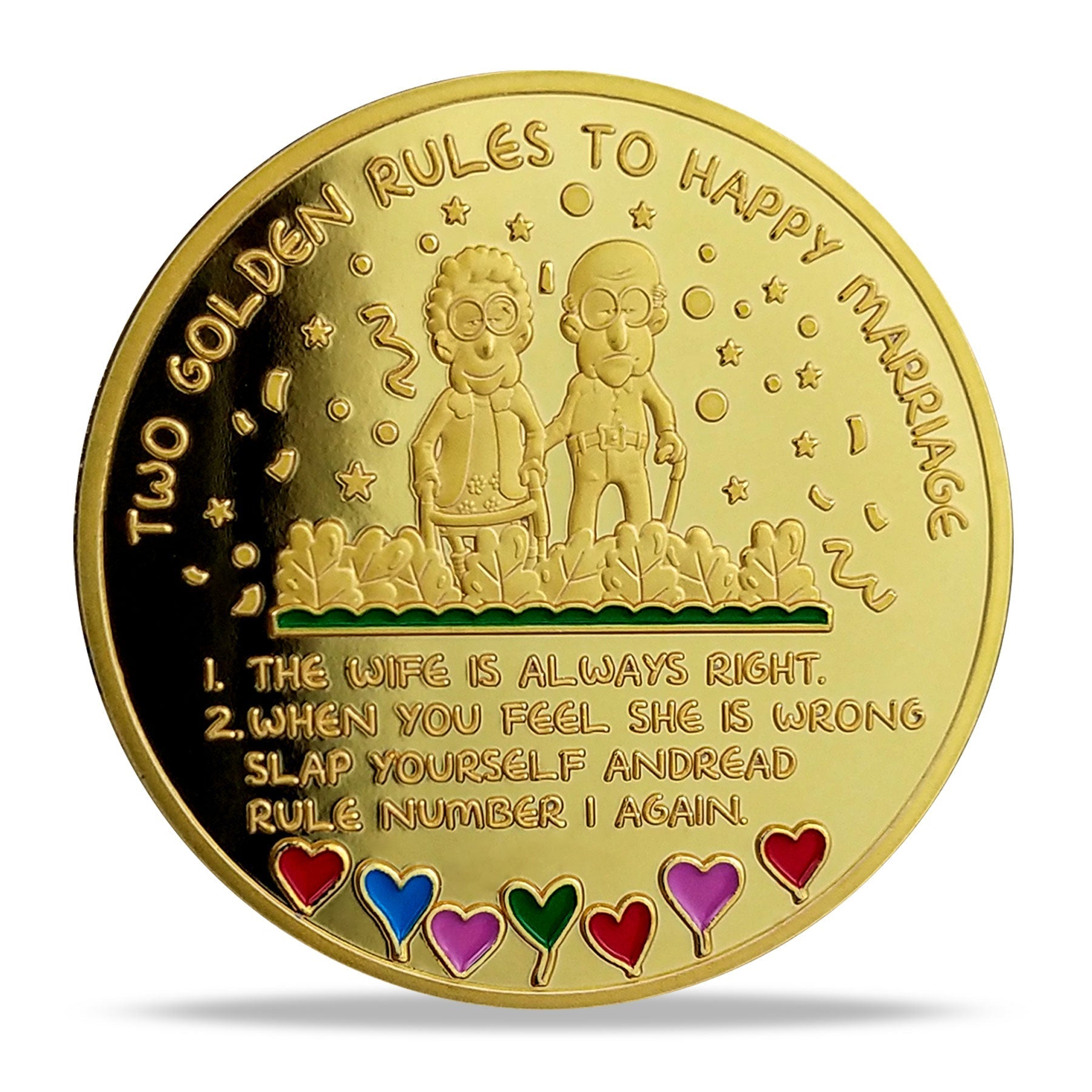 Two Golden Rules to Happy Marriage Coin mysite