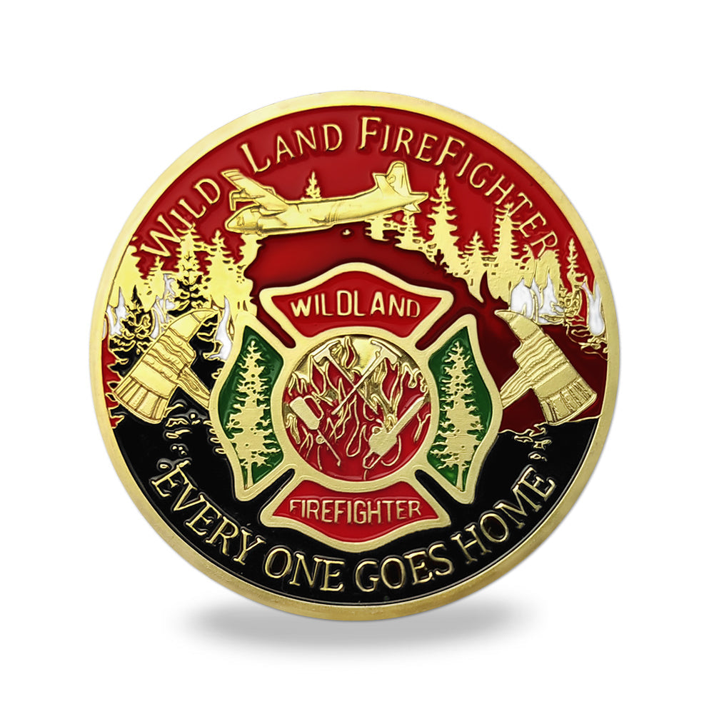 Fire Department Firefighter Brother Challenge Coin Thank You Appreciation Coin mysite