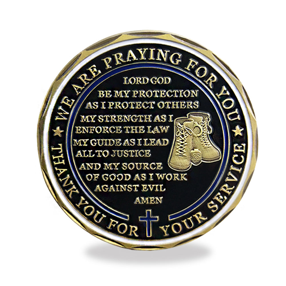 Law Enforcement Challenge Coin Sheriff Five Pointed Star Featured Police Officers Gift mysite