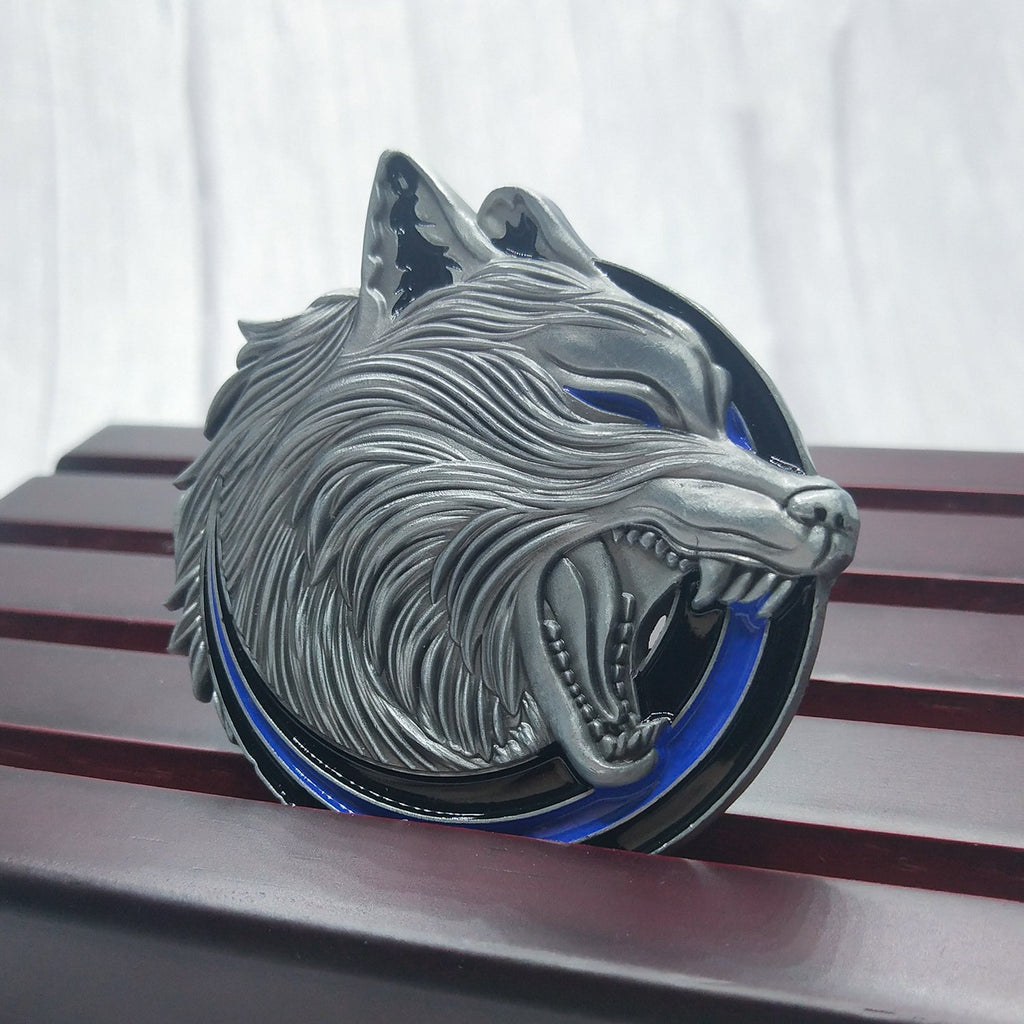 Police Challenge Coin Thin Blue Line Military Gift I Am The Sheepdog Commemorative Gift mysite