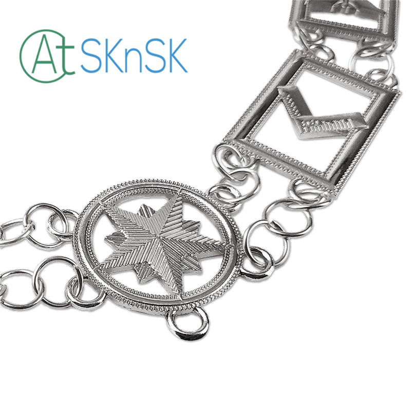 Masonic Blue Lodge Craft Working Tools Chain Collar mysite