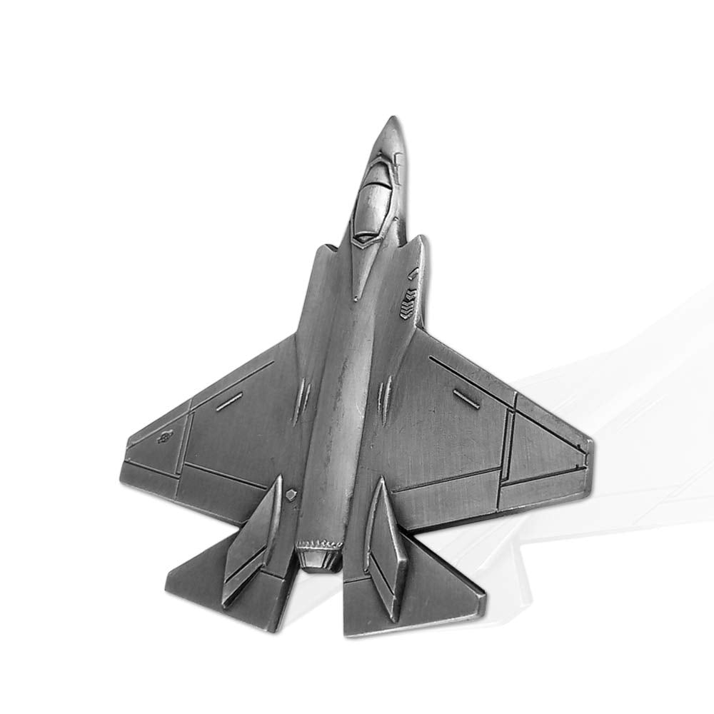 US Air Force Challenge Coin Colorized F-35 Lightning II Fighter Jet Military Coin for Airman ASmileIndeep