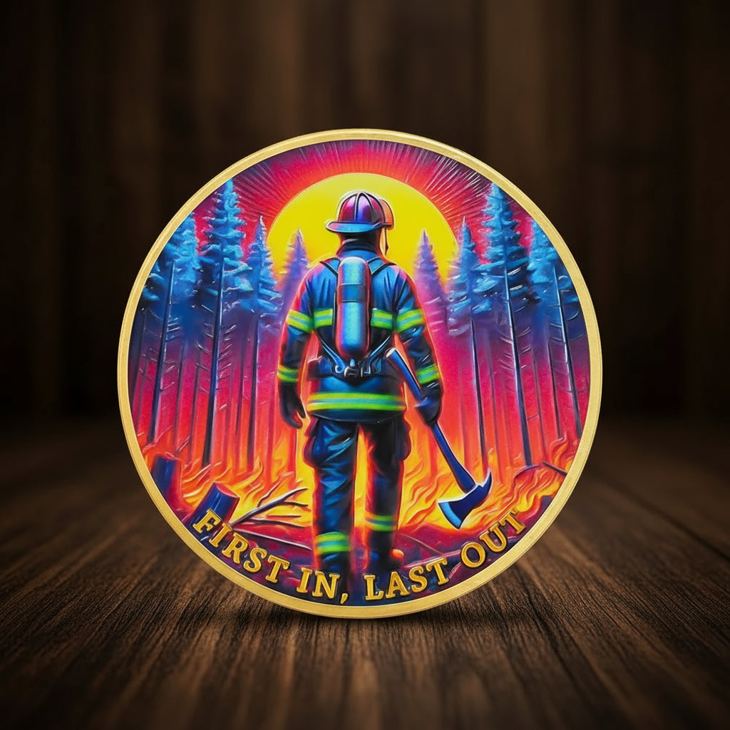 Canadian Firefighter Challenge Coin mysite