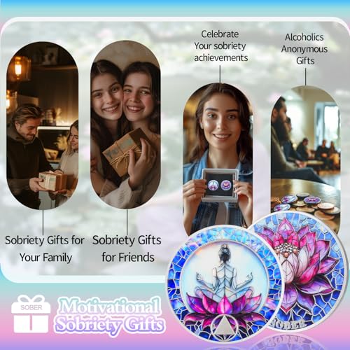 Personalized Rebirth & Peace Meditation on The Lotus Sobriety Coin mysite