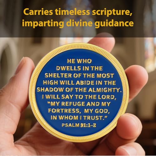 He is My Refuge Christian Challenge Coin mysite