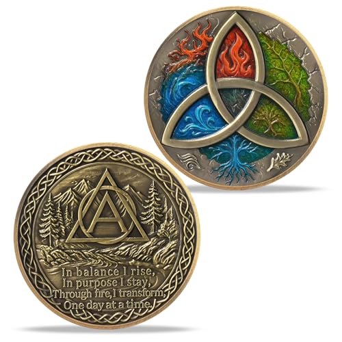 Three Elements Celtic Knot Religious Coin mysite