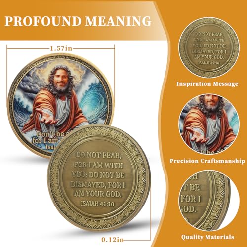 Isaiah 41:10 Christian Challenge Coin mysite