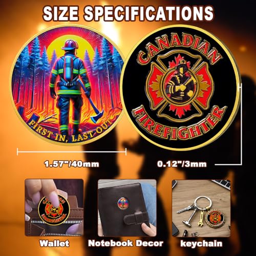 Canadian Firefighter Challenge Coin mysite