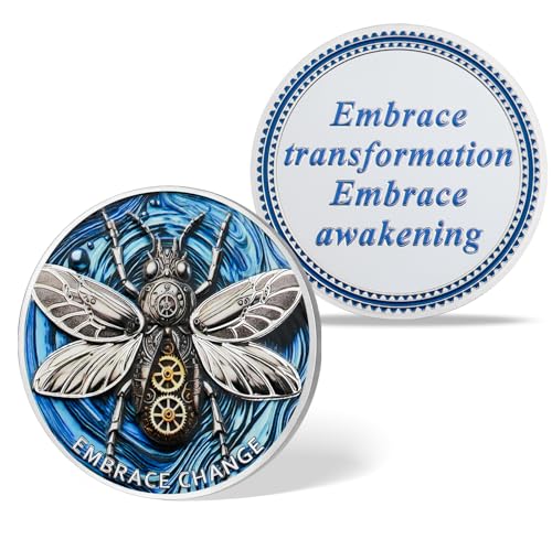 Mechanical Gear Beetle Sobriety Coin mysite