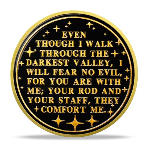 Faith Over Fear Christian Challenge Coin mysite