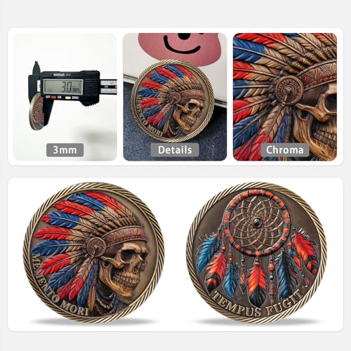 Memento Mori Tempus Fugit Challenge Coin mysite