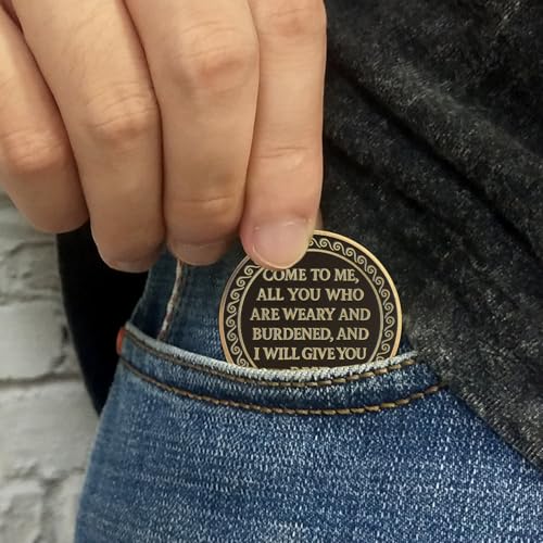 Water Jar Inspirational Bible Verse Religious Coin mysite