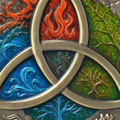 Three Elements Celtic Knot Religious Coin mysite