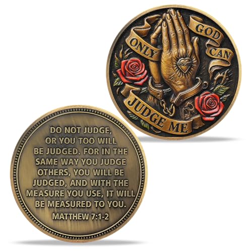 Handcuff Rose Prayer Religious Coin mysite