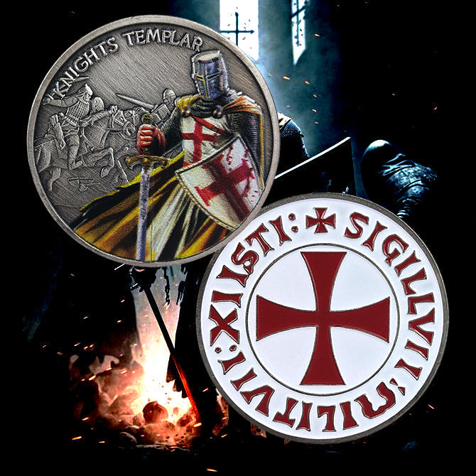 Knights Templar Challenge Coin 4 Style mysite