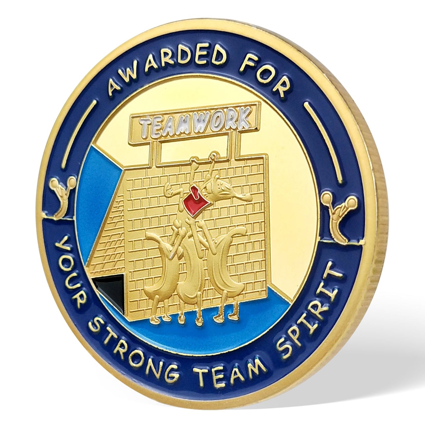 Encouragement Challenge Coin-Employee Appreciation Gifts Inspirational Thank You Coin for Students and Cowokers-Team Work mysite