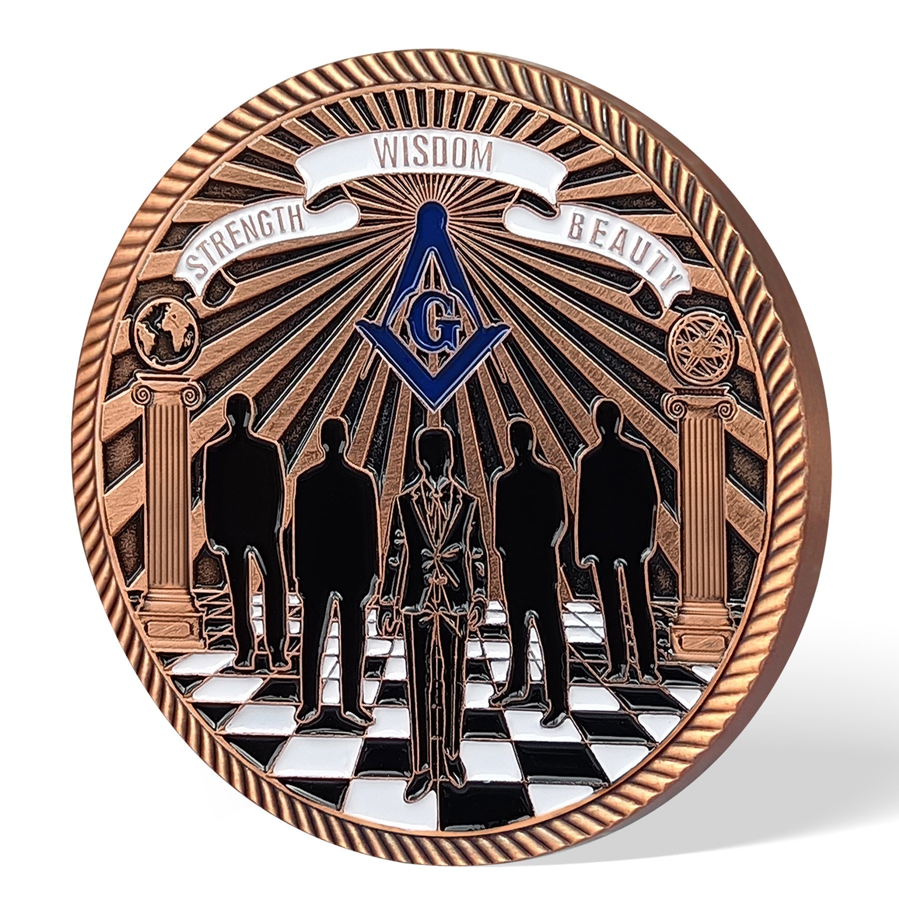 Masonic Making Good Man Better Freemason Challenge Coin mysite