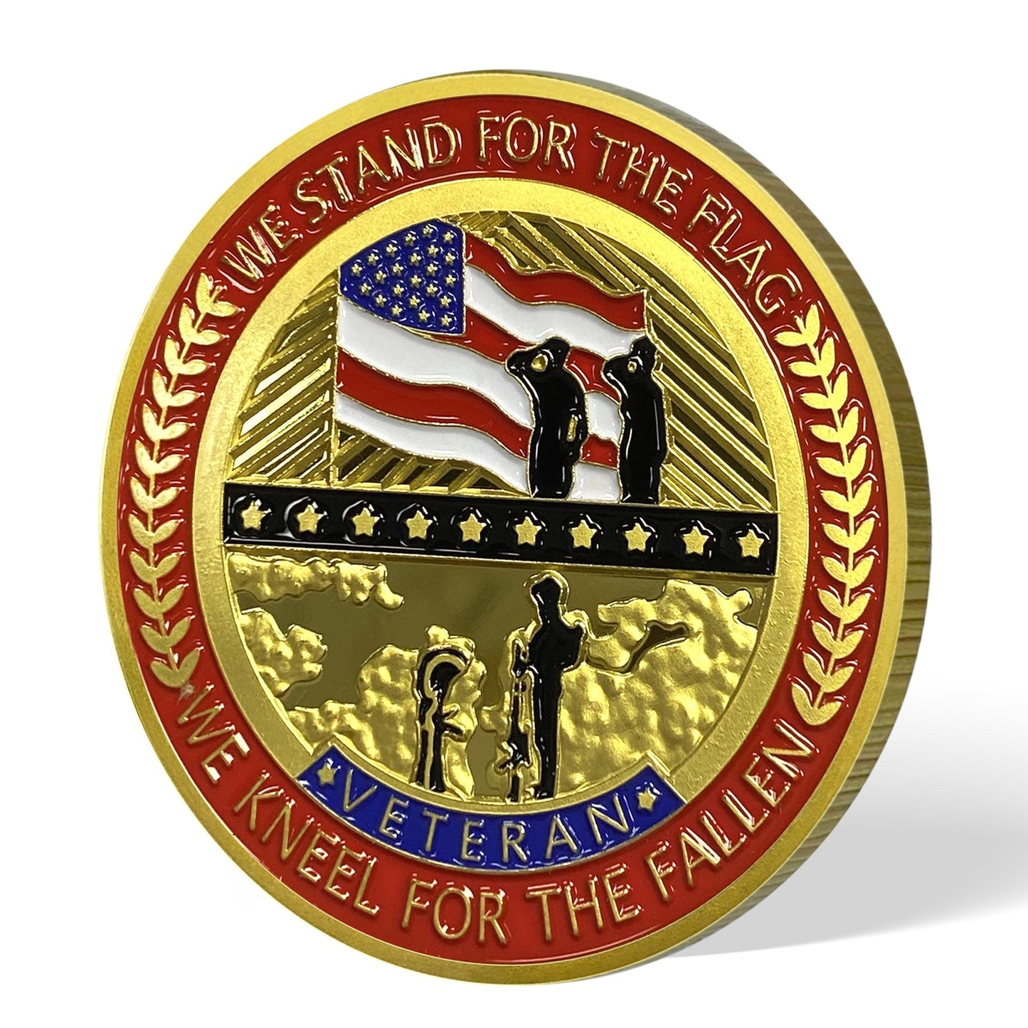 Never Forget Veterans Challenge Coin mysite