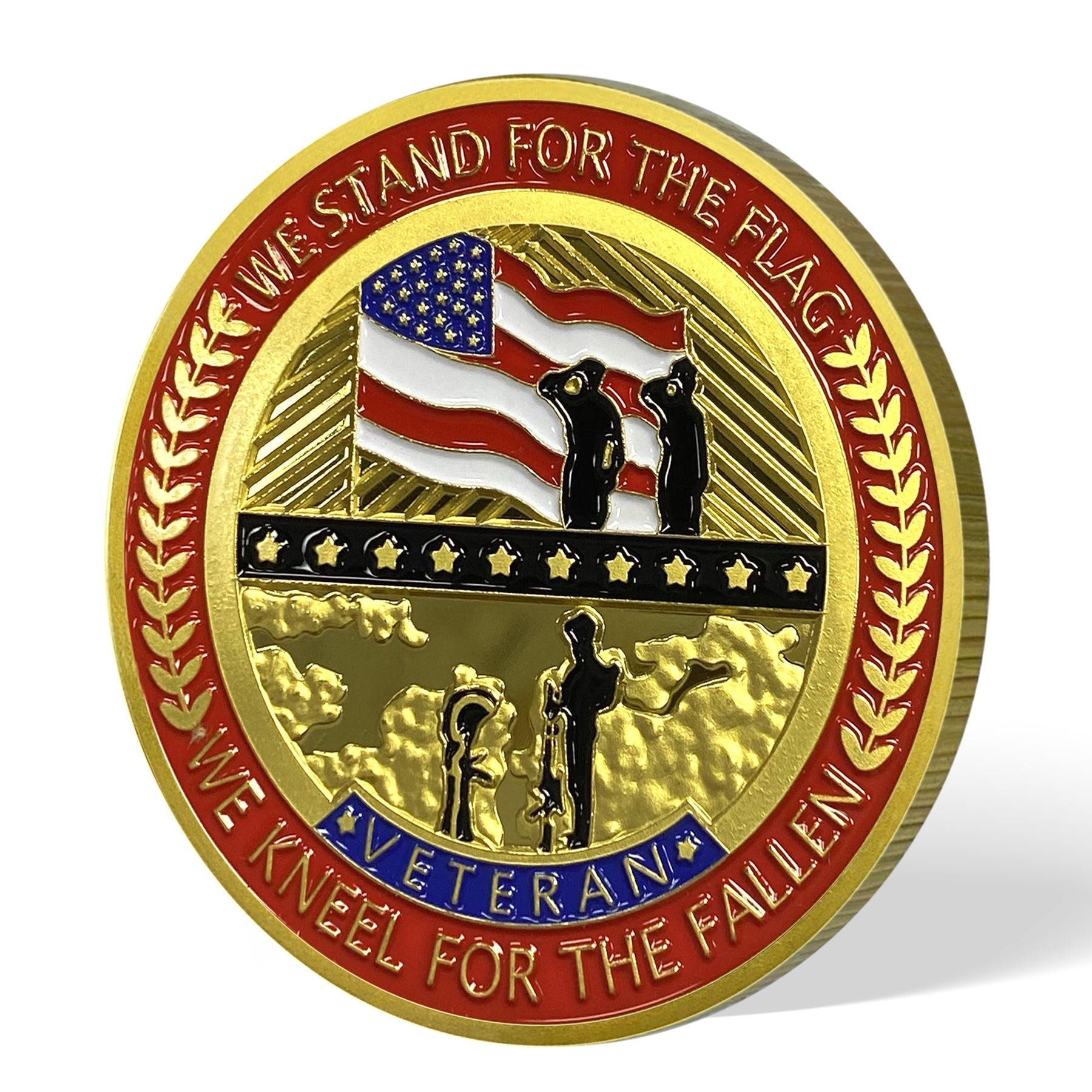Never Forget Veterans Challenge Coin mysite