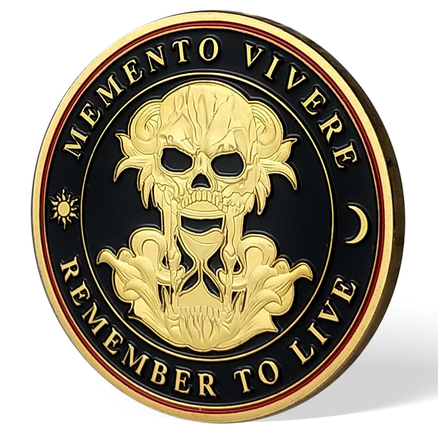 Memento Mori Coin-Momento Mori Coins for Daily Stoic Practice, Remember to Live EDC Coin mysite