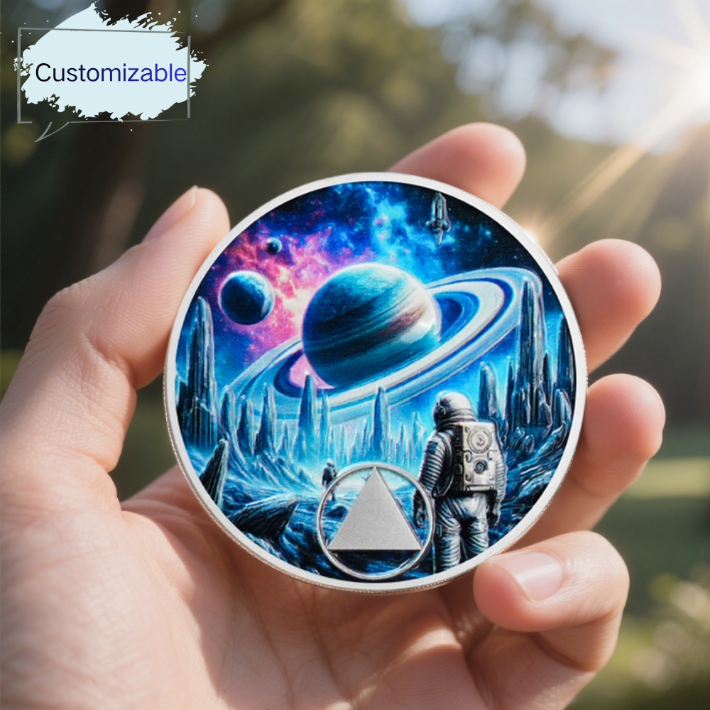 Personalized Cosmic Trek Awakening The Inner Self Recovery Sobriety Coin mysite
