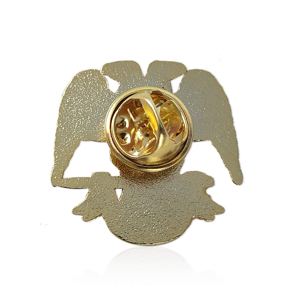 Scottish Rite 32nd Degree Masonic Lapel Pin Badge mysite