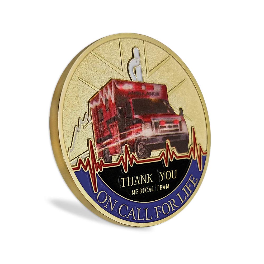 Paramedic's Prayer EMT EMS Challenge Coins mysite