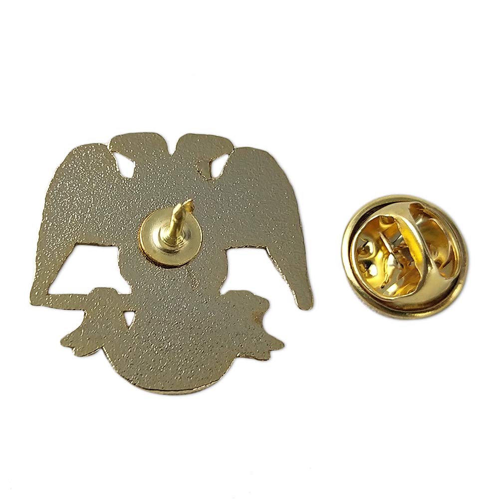 Scottish Rite 32nd Degree Masonic Lapel Pin Badge mysite