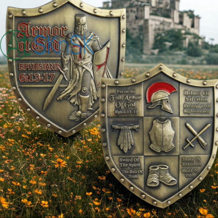 Put on the Full Armor of God Eph. 6:13-17 Challenge Coin mysite