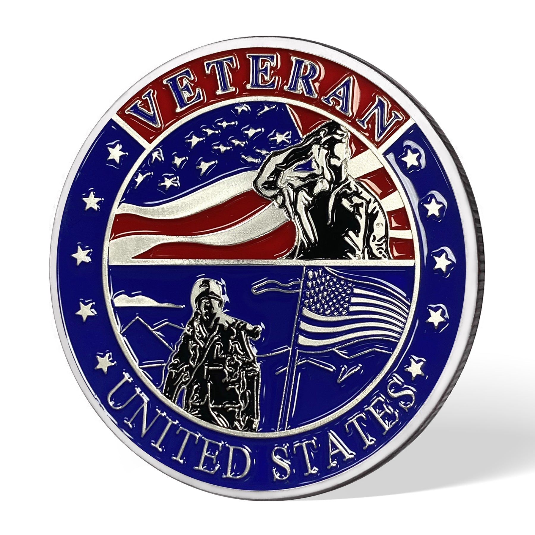 Veteran Challenge Coins-Thank You For Your Service mysite