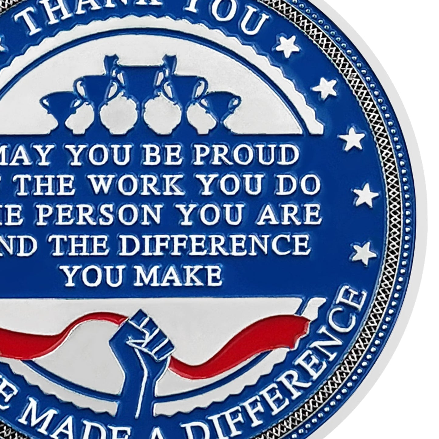 Encouragement Challenge Coin-Employee Appreciation Gifts Inspirational Thank You Coin for Students and Cowokers-Going Above and Beyond mysite