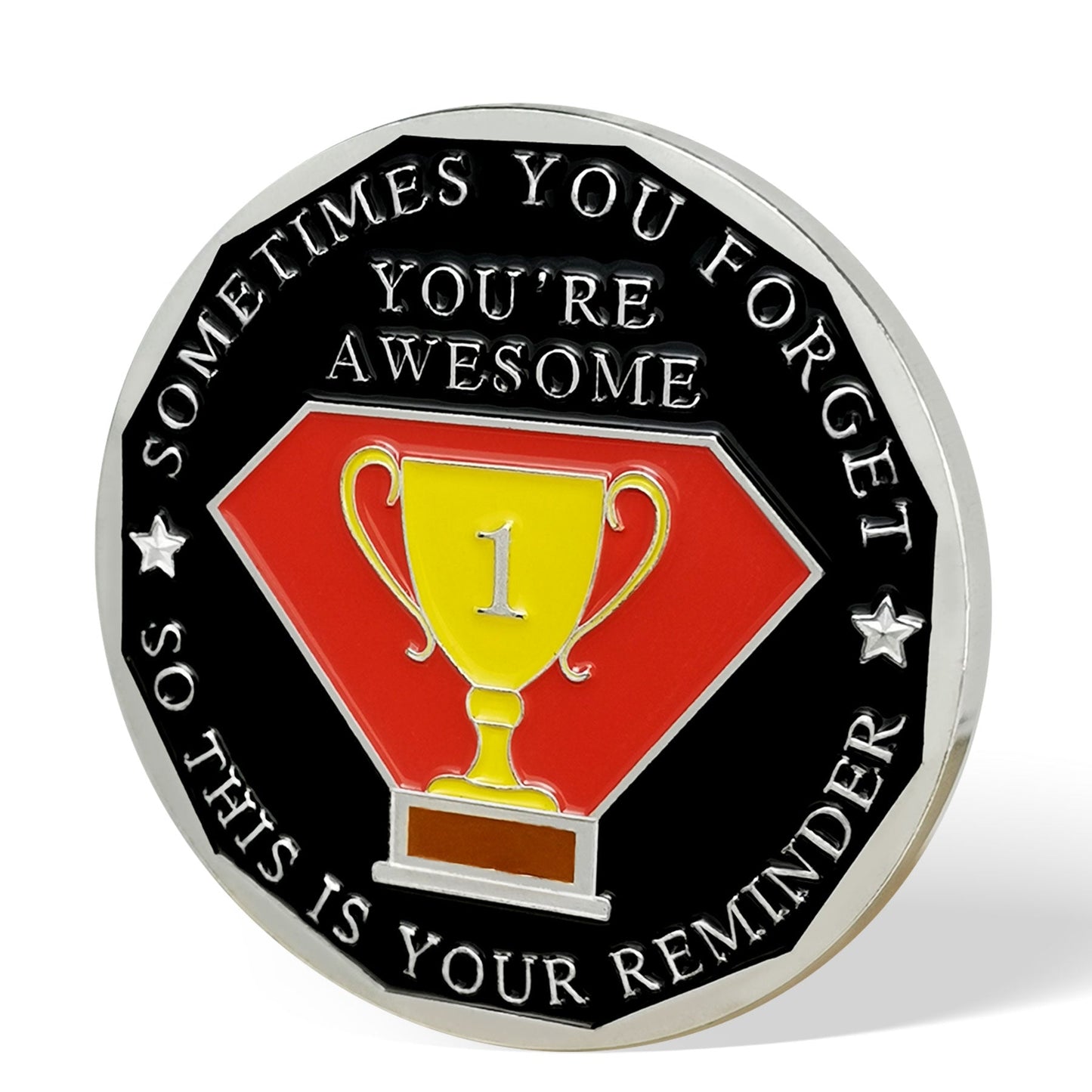 Encouragement Challenge Coin-Employee Appreciation Gifts Inspirational Thank You Coin for Students and Cowokers-Dedication in Leadership mysite