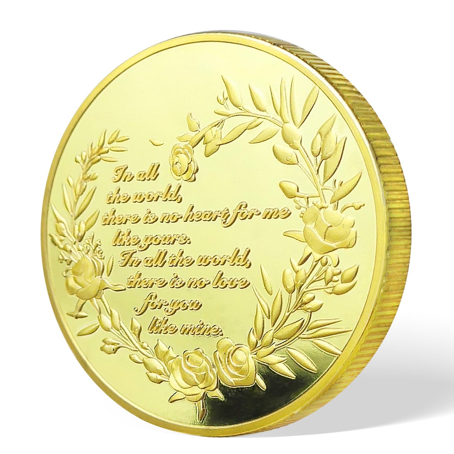 Love Tree-Shaped Wedding Commemorative Coin Anniversary Gift mysite