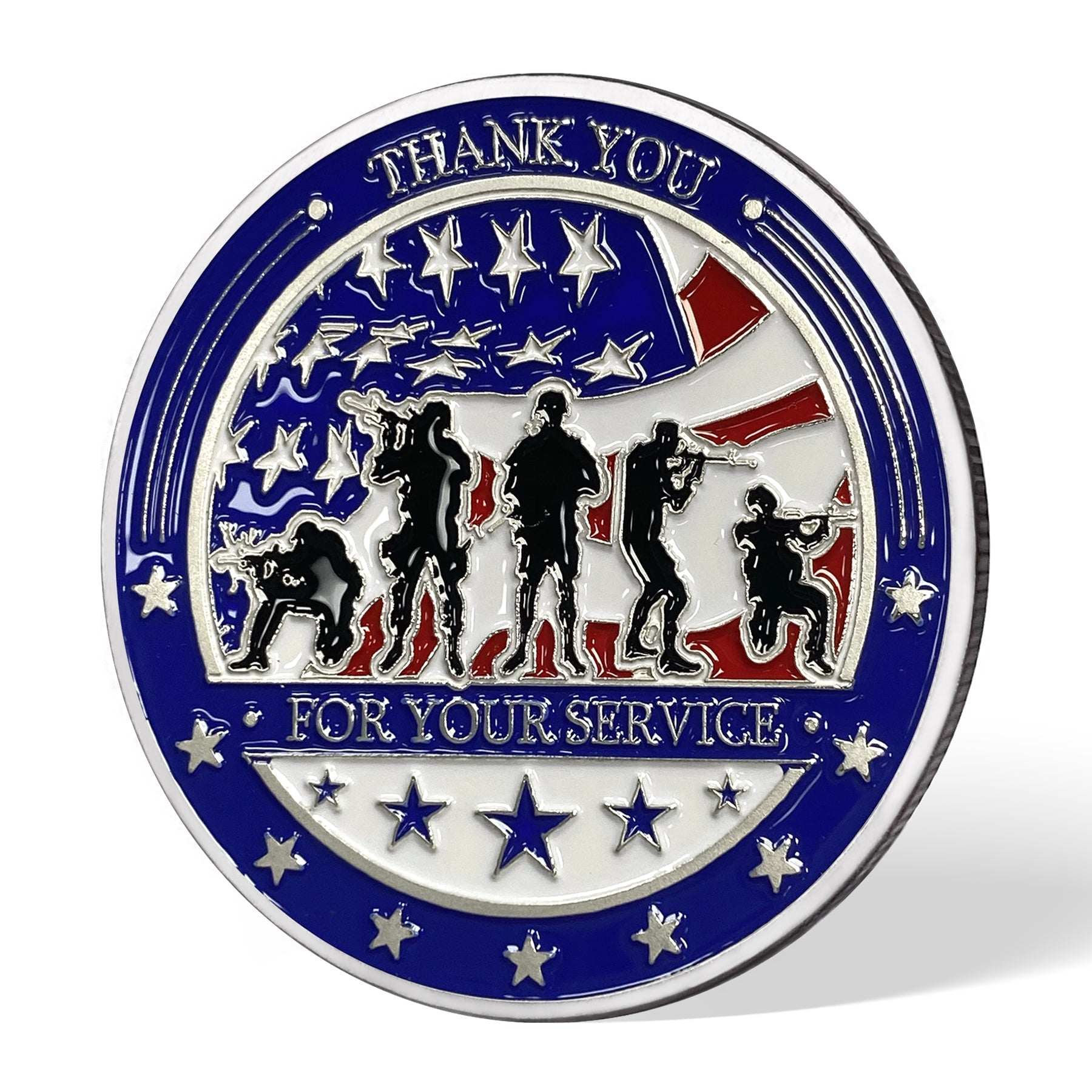 Us Army Challenge Coin-Silver plating mysite