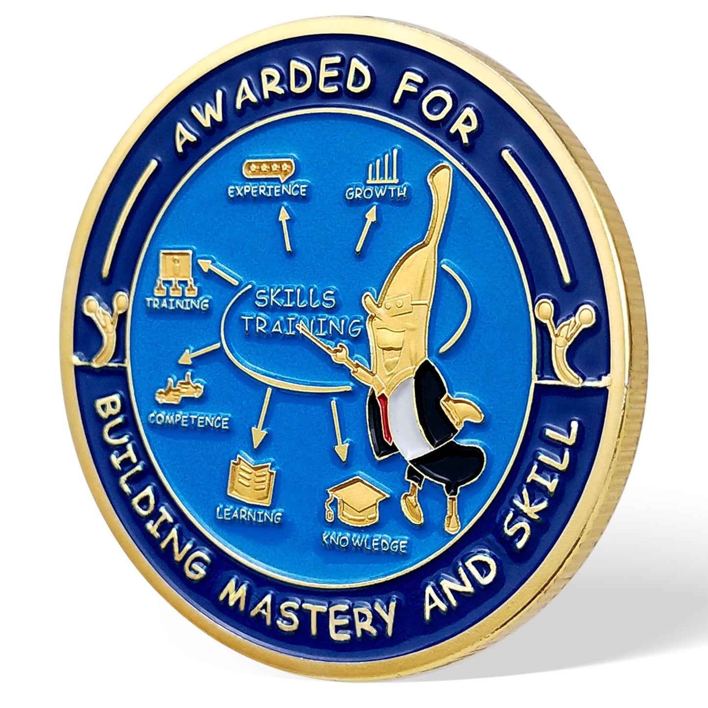 Encouragement Challenge Coin-Employee Appreciation Gifts Inspirational Thank You Coin for Students and Cowokers-Skills Teacher mysite