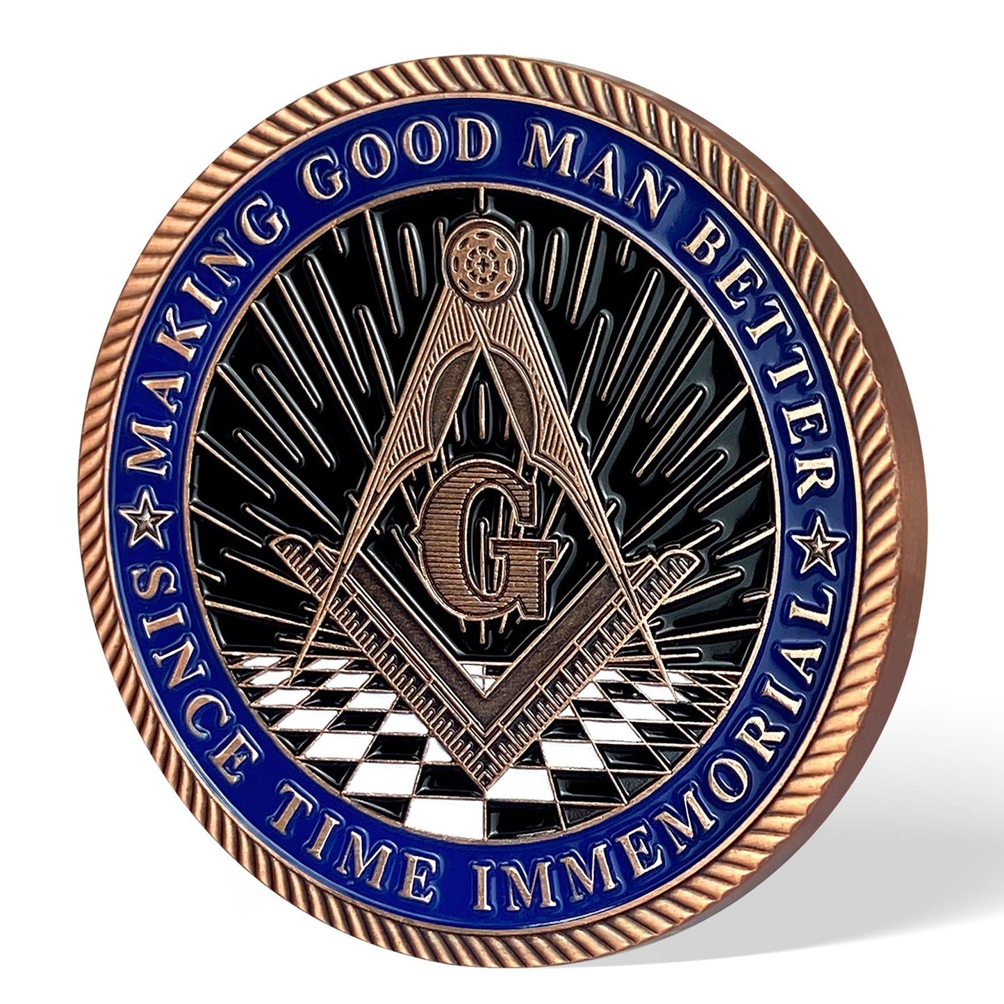 Masonic Making Good Man Better Freemason Challenge Coin mysite