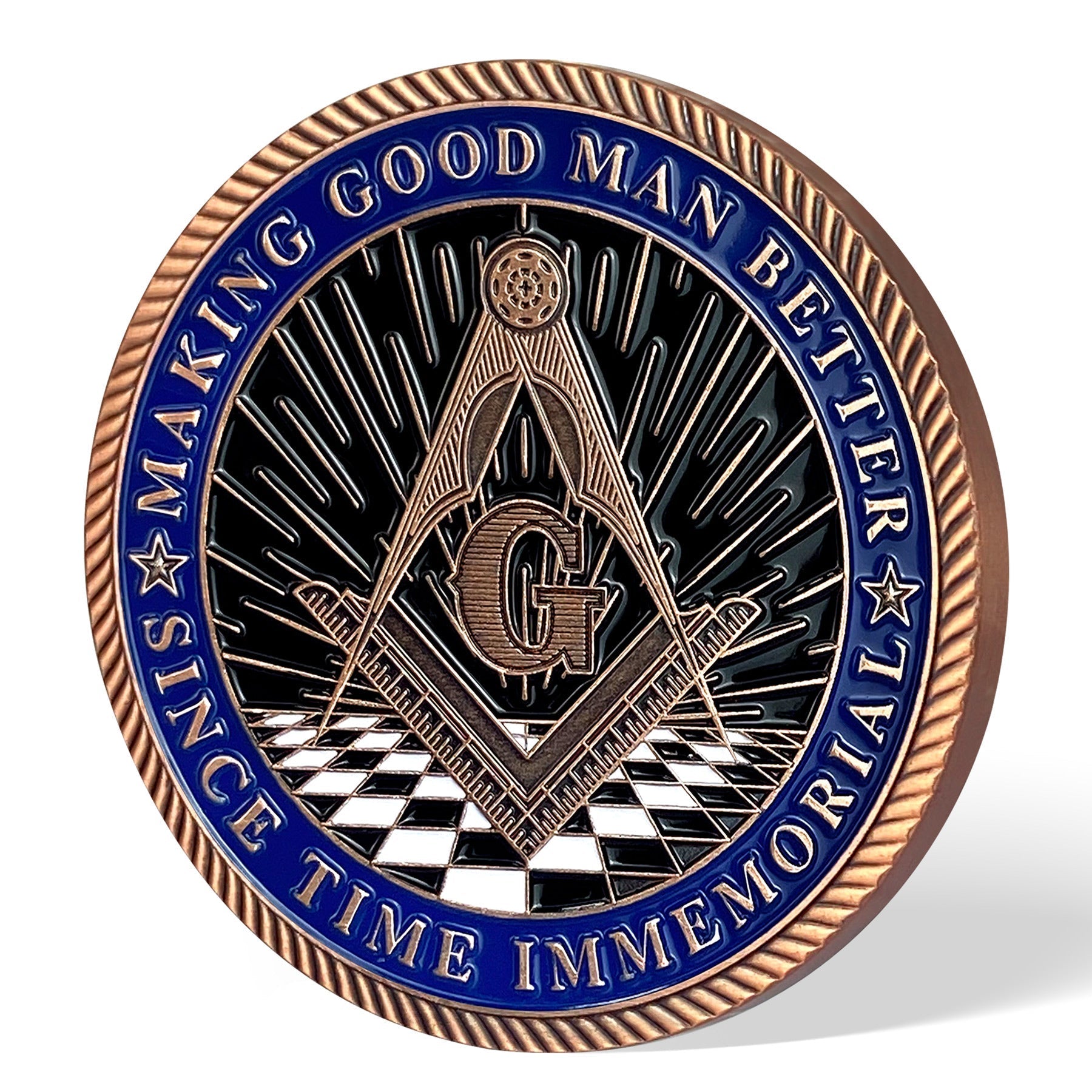 Masonic Making Good Man Better Freemason Challenge Coin mysite