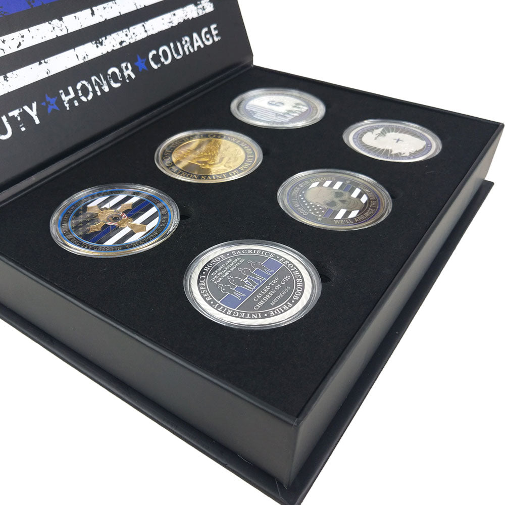 ATSKNSK LEO Challenge Coin Gift Pack 6 Coins mysite