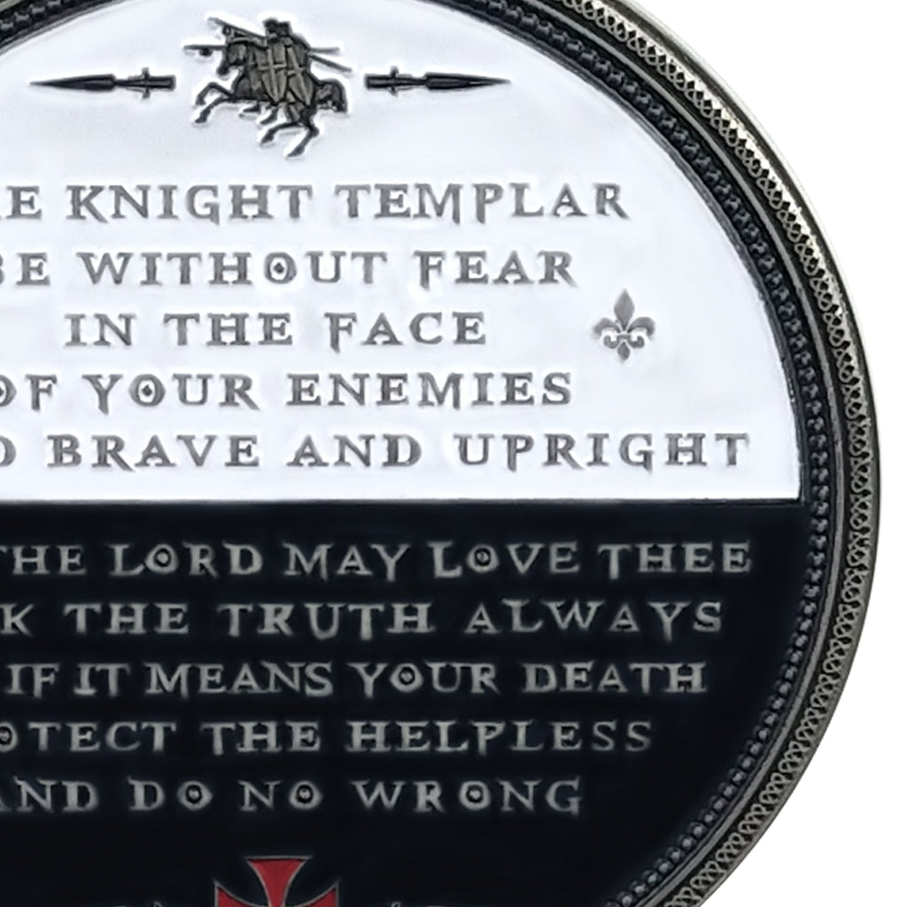 Knights Templar Brotherhood Challenge Coin Brofist Life Faith Token mysite