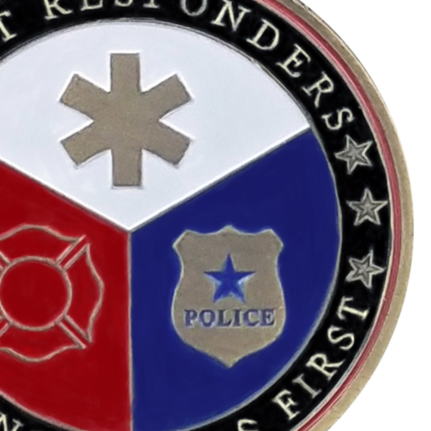 First Responder Challenge Coin SWAT EMT FIREFIGHTER mysite