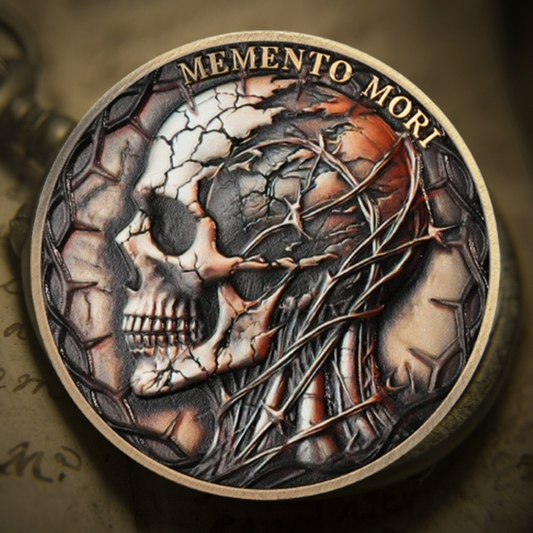 Memento Mori Coin Skull Challenge Coins mysite